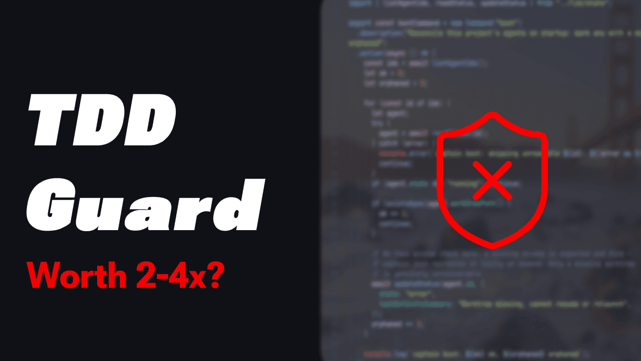 I benchmarked tdd-guard. It didn't write better code